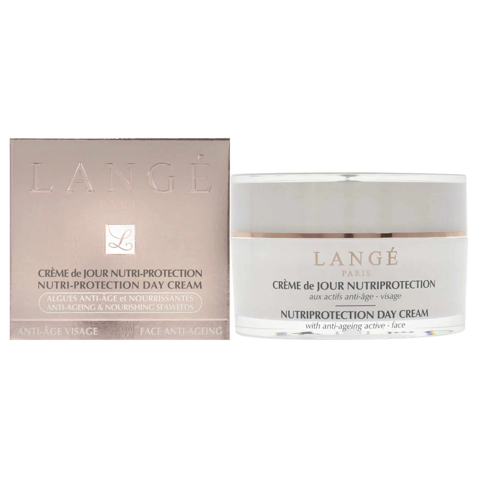 Nutri-Protection Day Cream by Lange for Unisex - 1.7 oz Cream