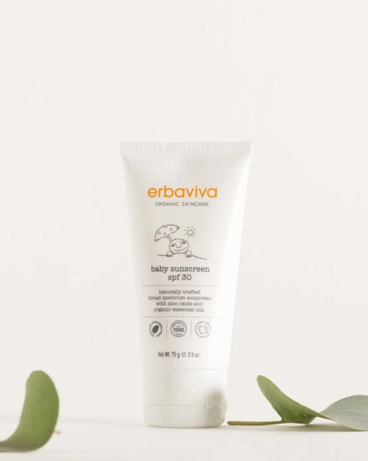 Organic Baby Sunscreen erbaviva