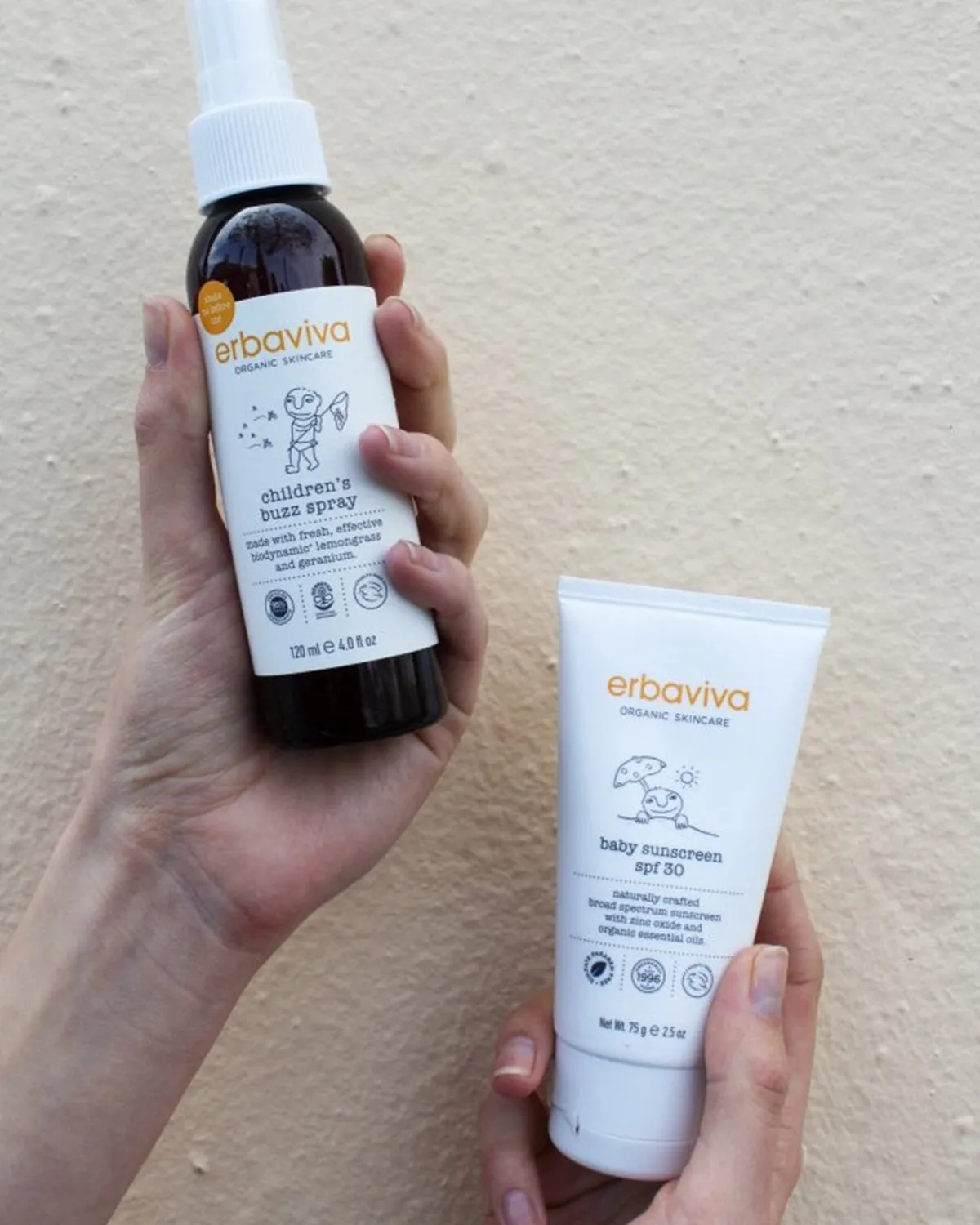 Organic Baby Sunscreen erbaviva