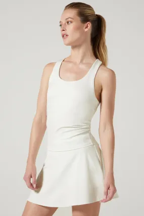 Paula Midi Tank White