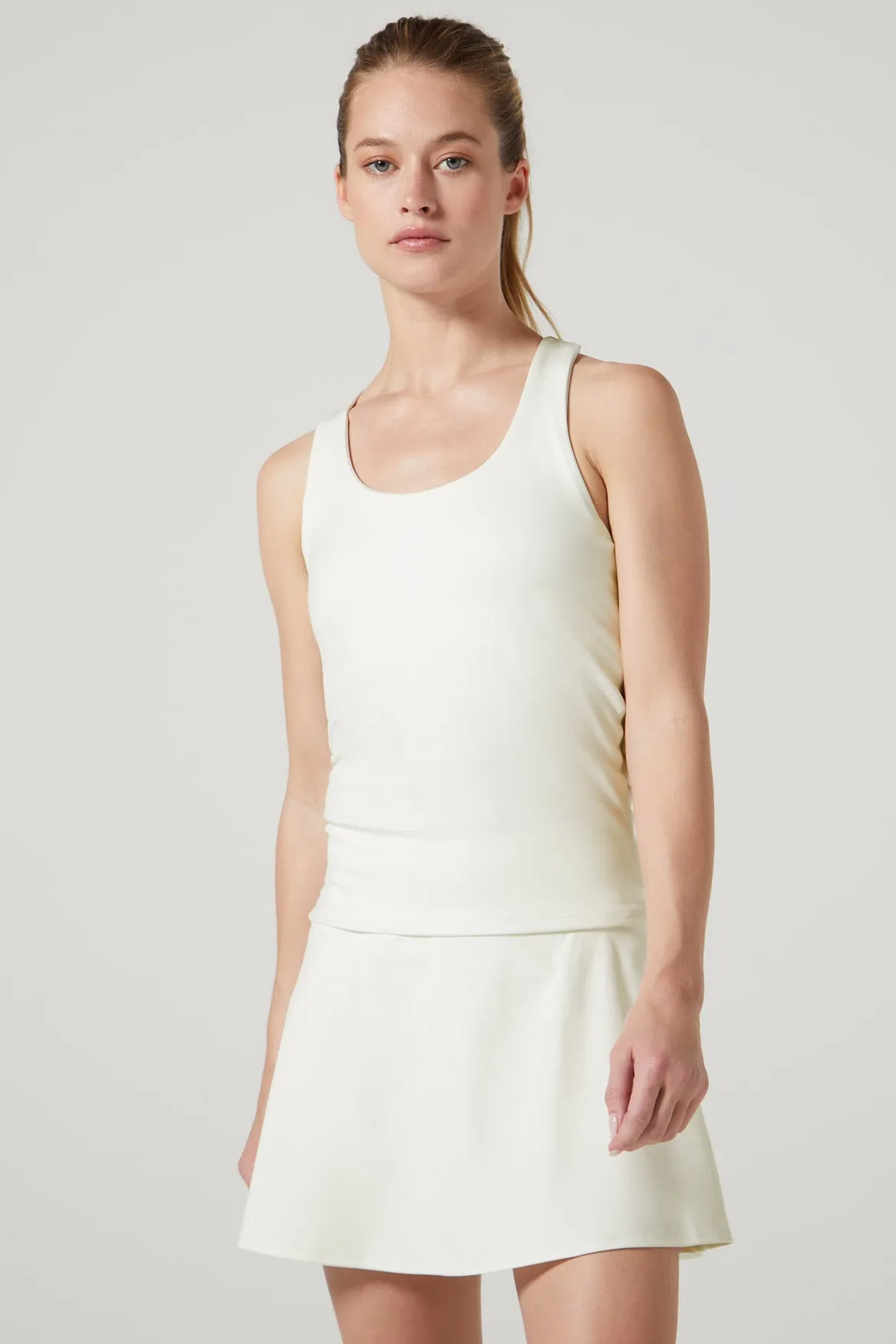 Paula Midi Tank White