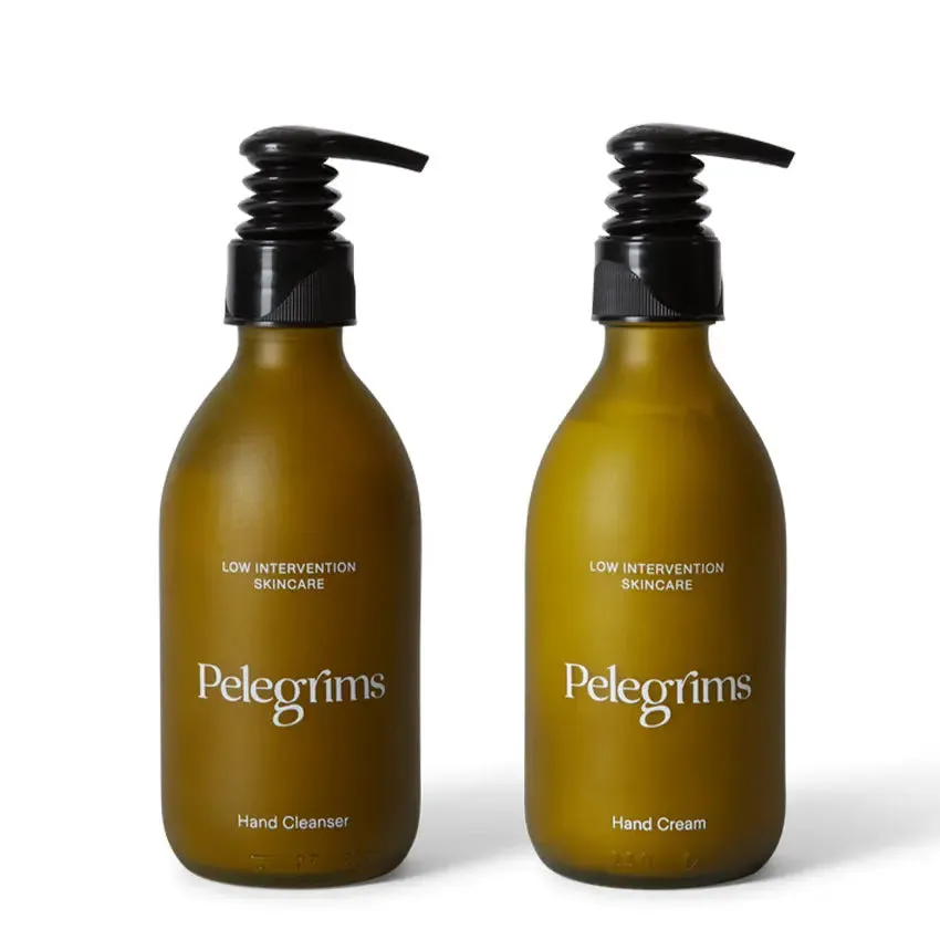 Pelegrims Hand Cleanser + Cream Set 270ml