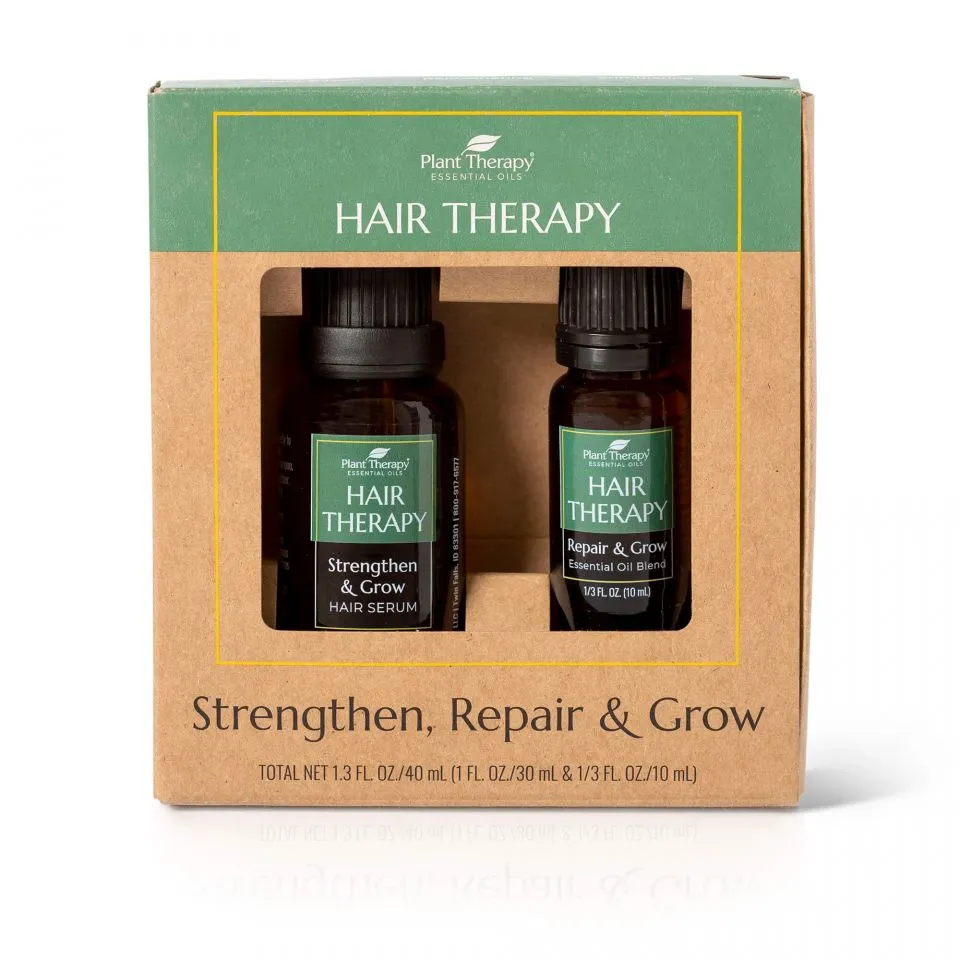 Plant Therapy Hair Therapy Blend & Serum Set