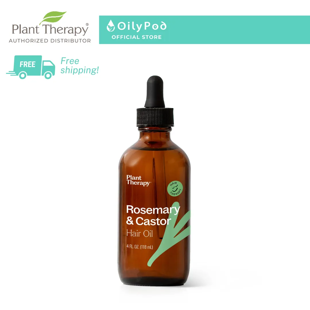 Plant Therapy Rosemary & Castor Hair Oil