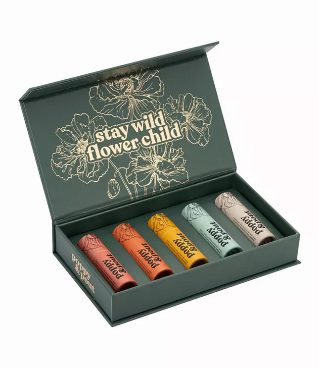 Poppy & Pout Best Of The Best Lip Balm Gift Set