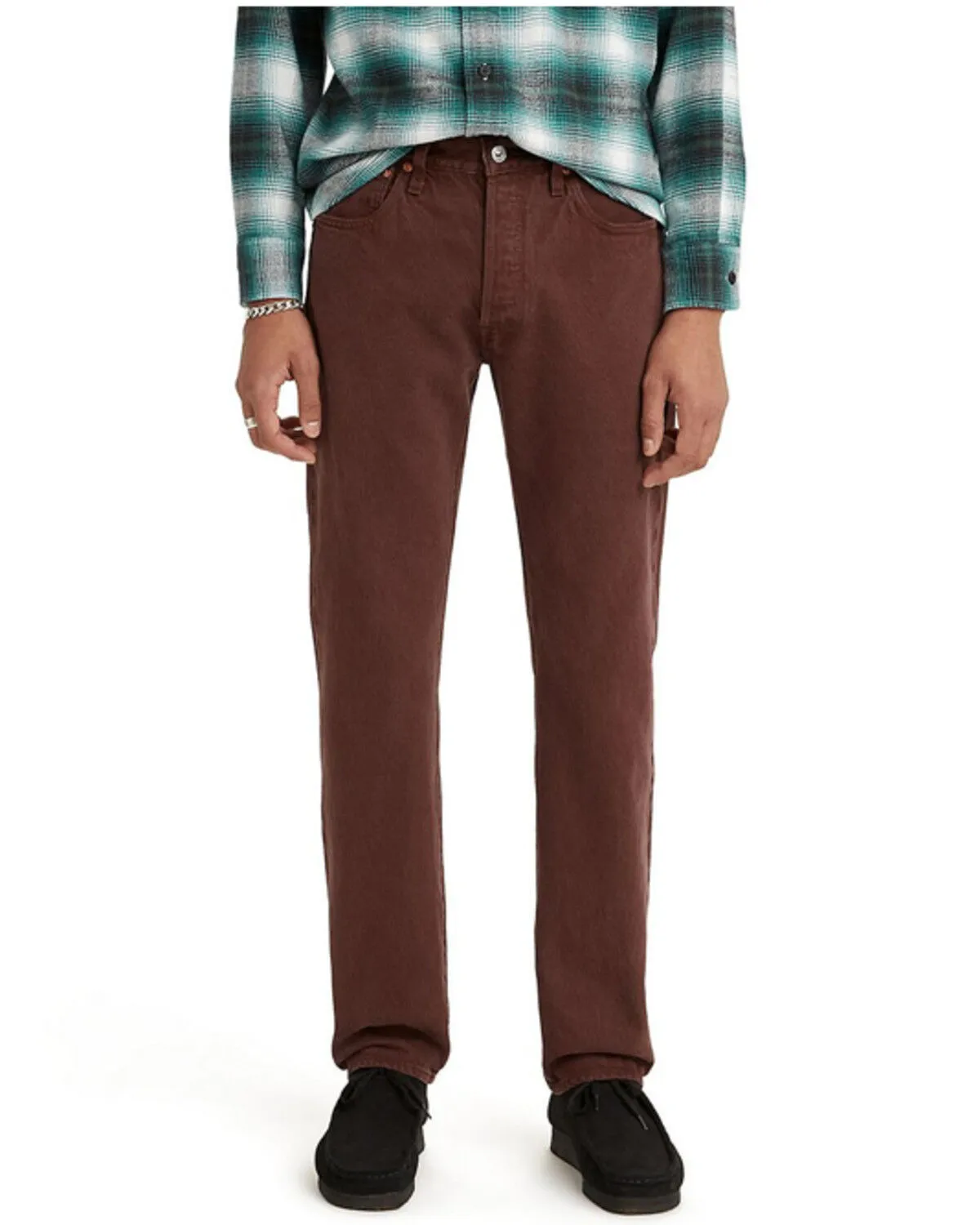 Product Name:  Levi's Men's Mahogany 501 Regular Straight Leg Jeans