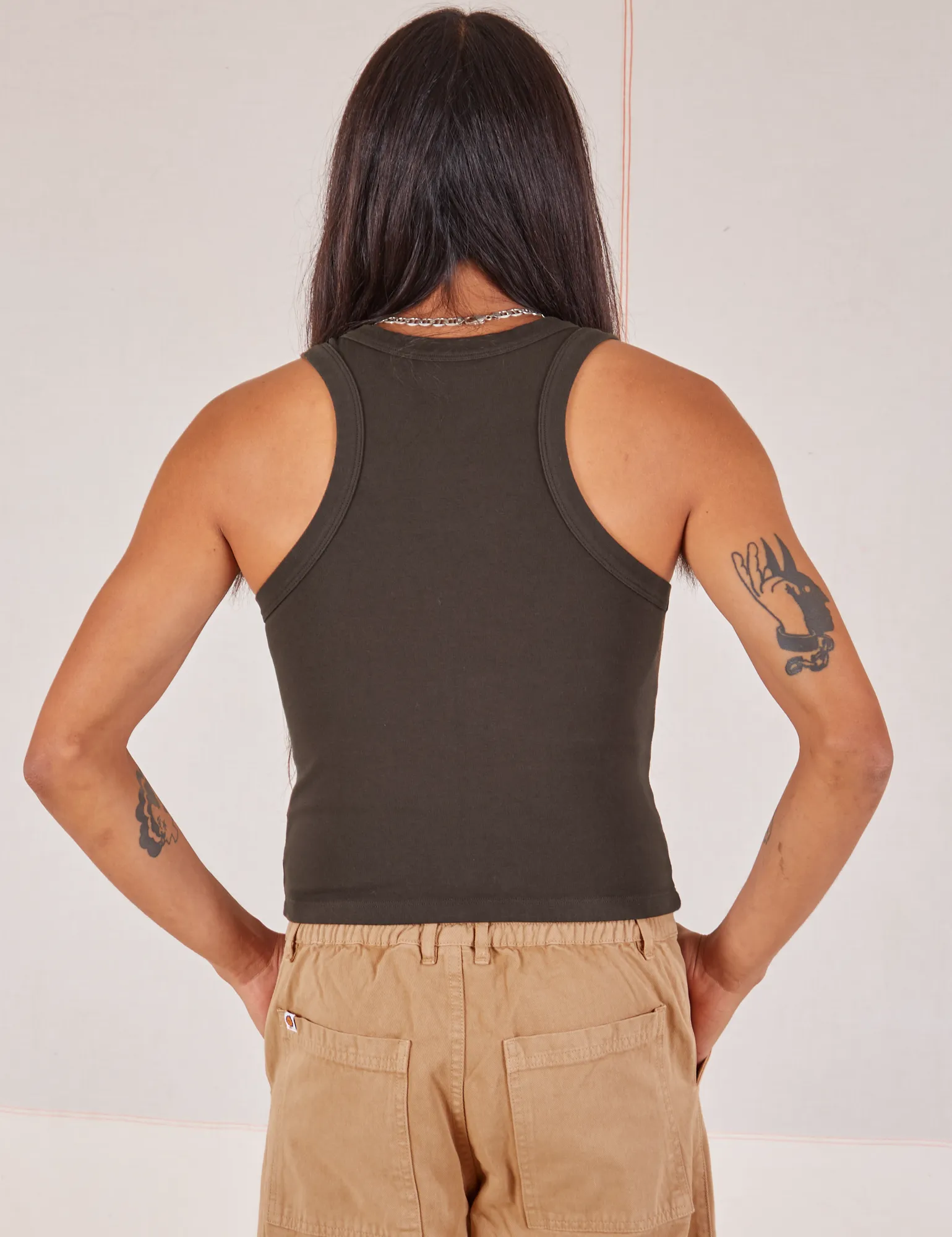 Racerback Tank - Espresso Brown