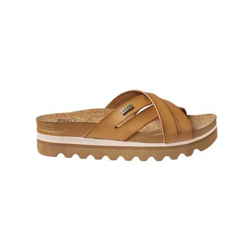 Reef CUSHION BLOOM HI SANDALS IN NATURAL