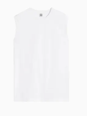 Relaxed sleeveless top