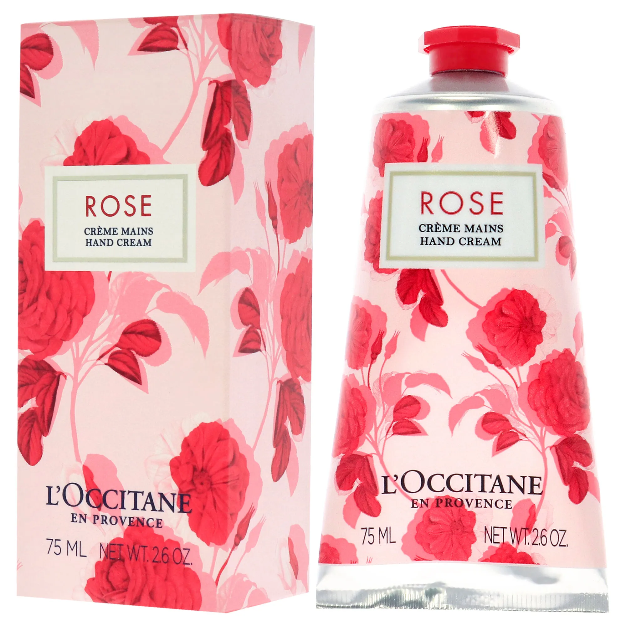 Rose Hand Cream by LOccitane for Unisex - 2.6 oz Cream