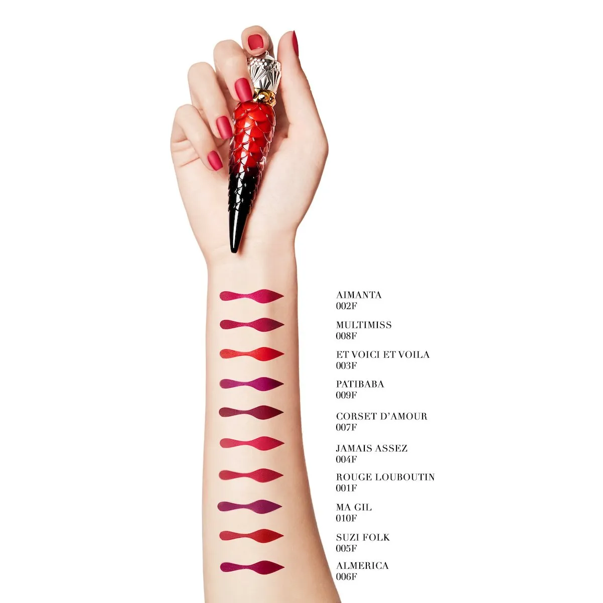 Rouge Louboutin Matte Fluids Matte liquid lipstick - Almerica