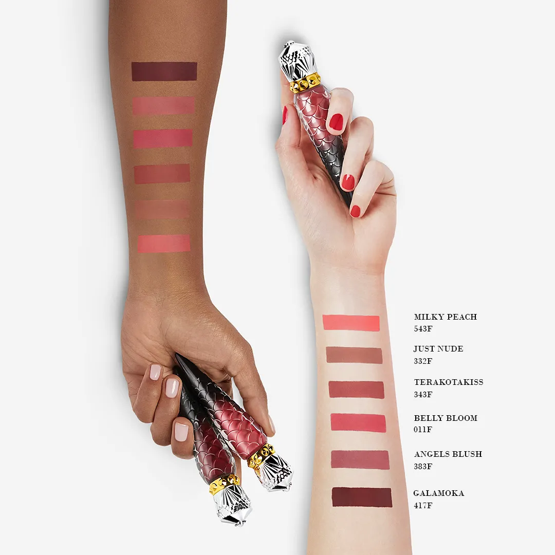 Rouge Louboutin Matte Fluids Matte liquid lipstick - Belly Bloom