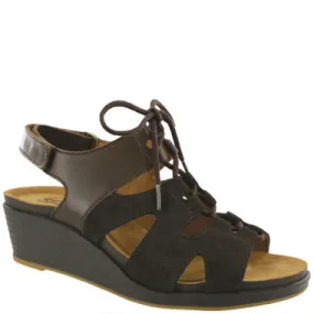 SAS SEDONA Lace-Up Wedge Sandals Woodlands