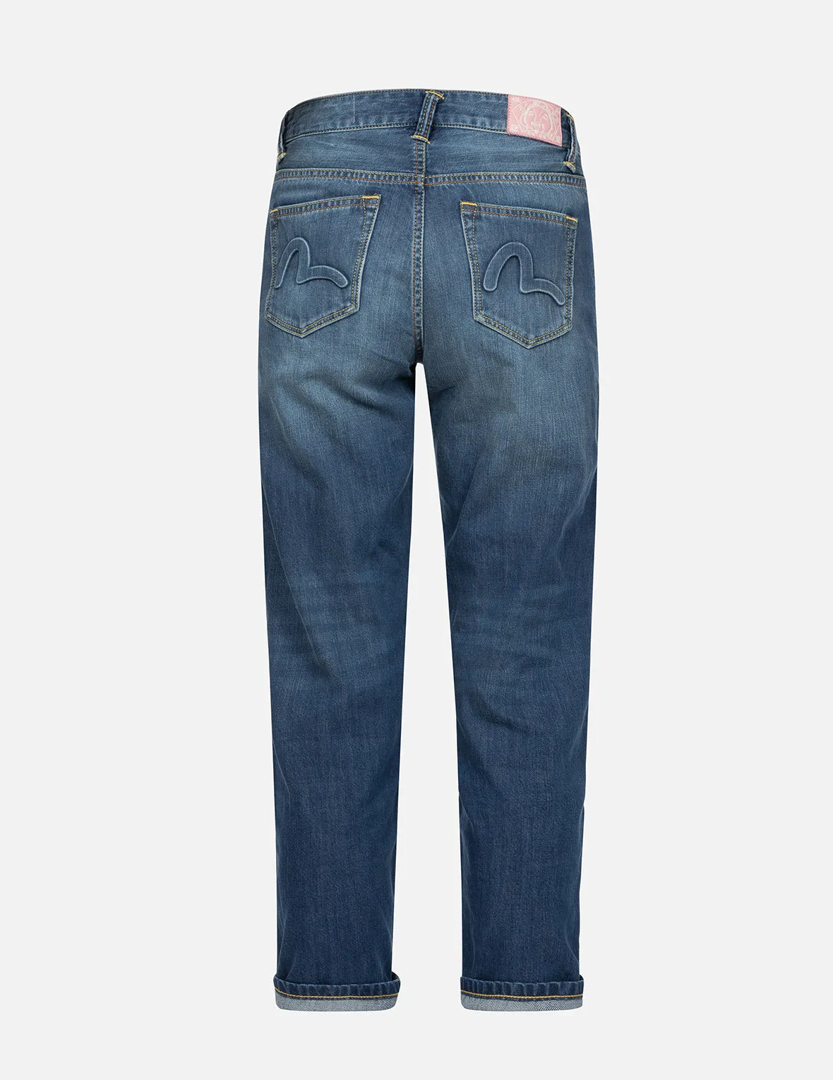 Seagul Embossed Pockets Relax Fit Jeans