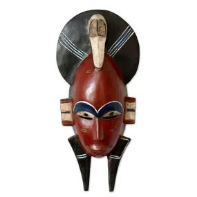 Senufo Monkey Mask African Wall Mask