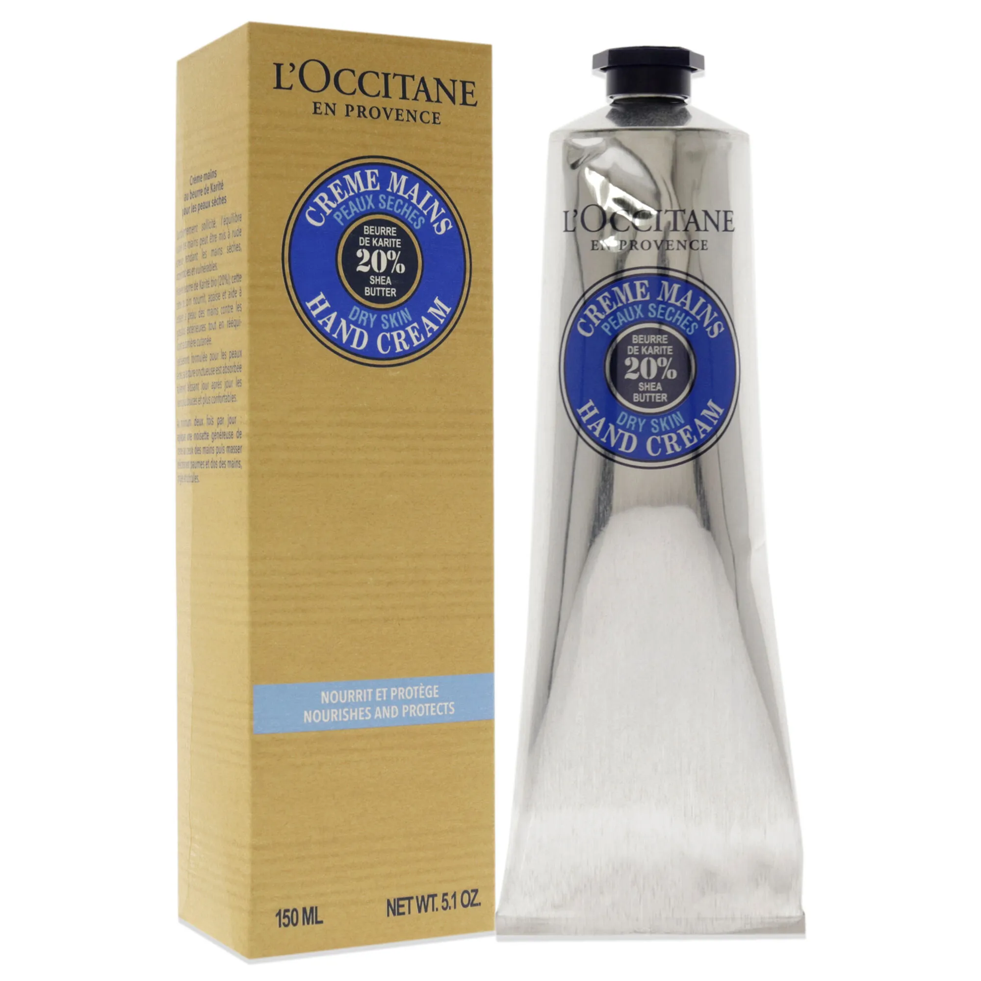 Shea Butter Hand Cream - Dry Skin by LOccitane for Unisex - 5.1 oz Cream