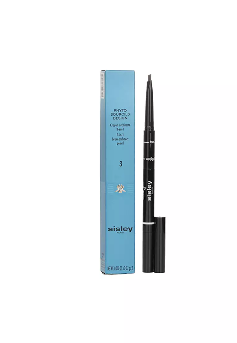 Sisley SISLEY - Phyto Sourcils Design 3 In 1 Brow Architect Pencil - # 3 Brun 2x0.2g/0.007oz