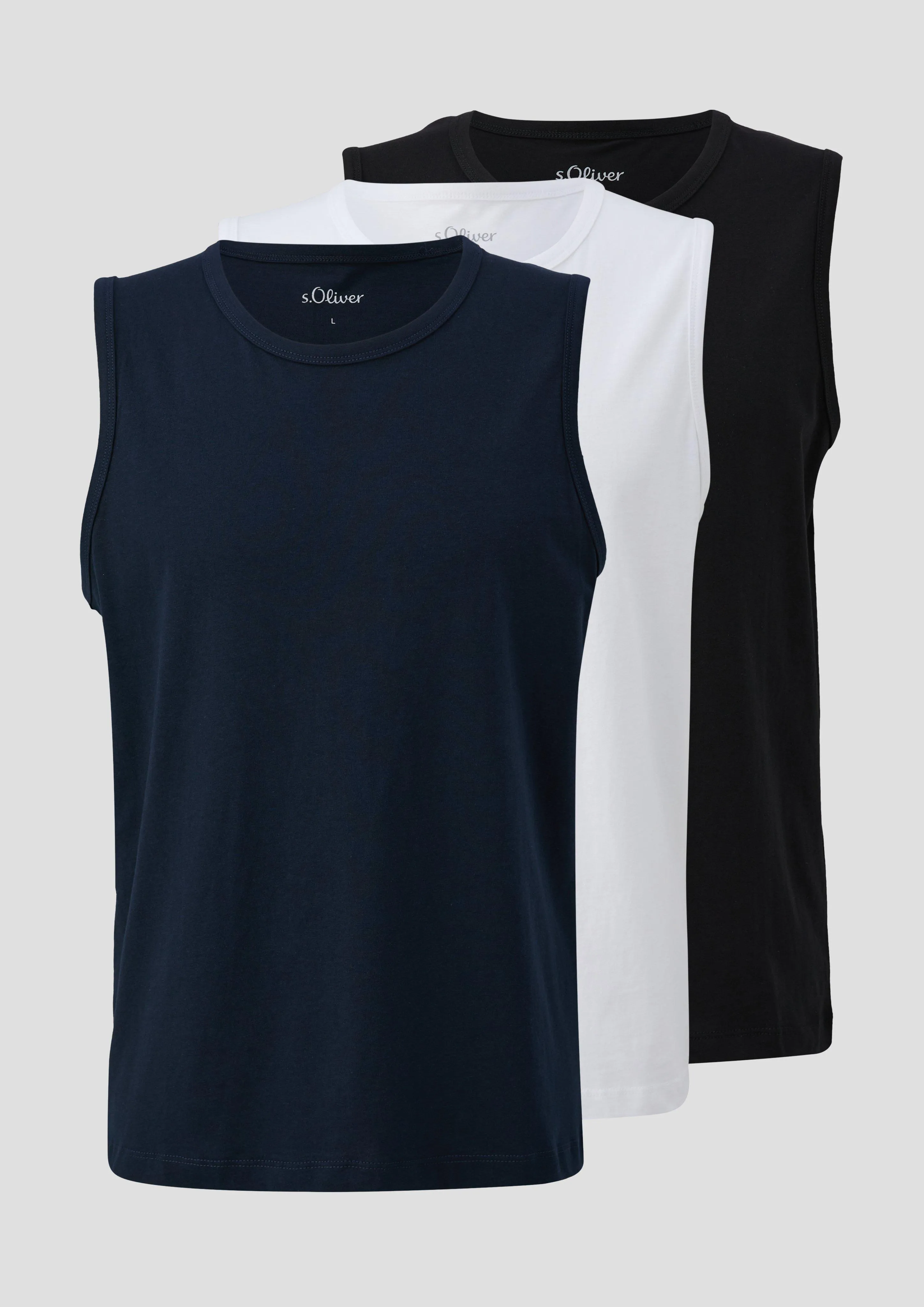 Sleeveless top in a multipack