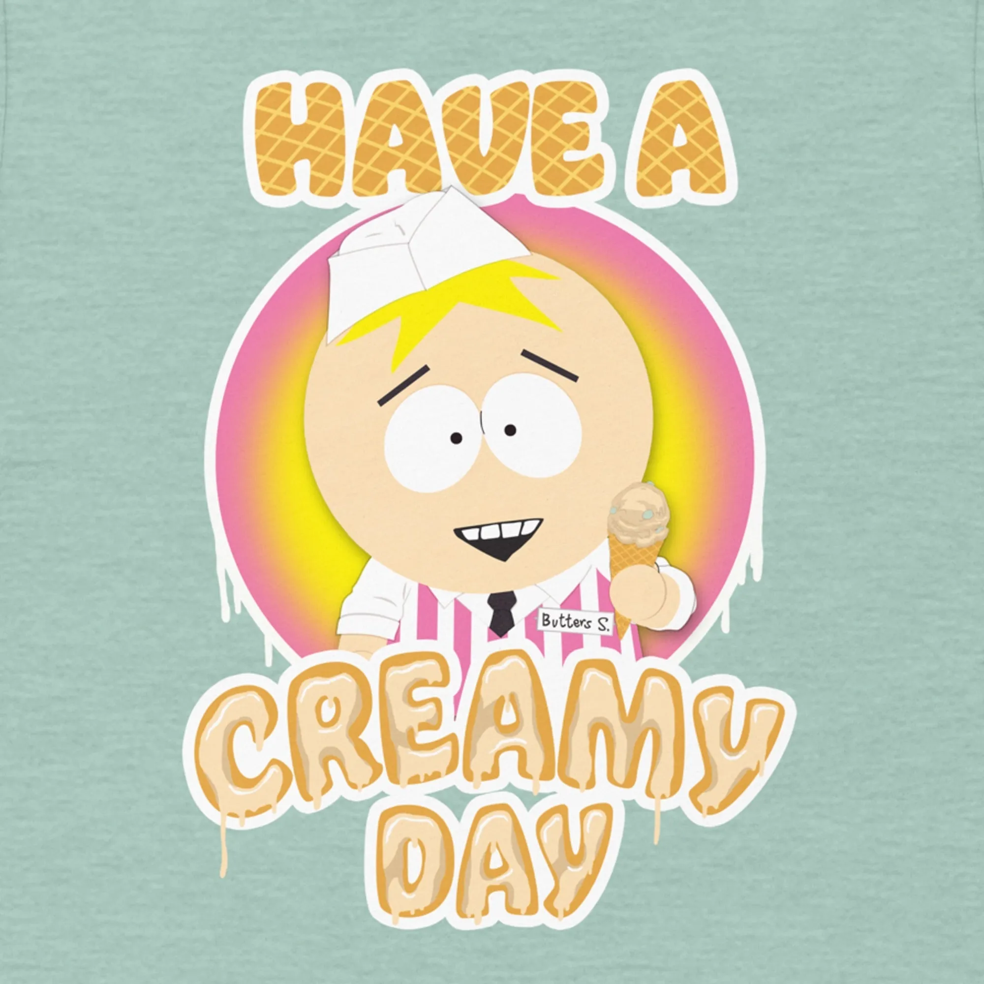 South Park Butters Ice Cream Parlor Have a Creamy Day T-Shirt