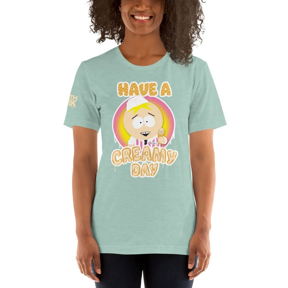 South Park Butters Ice Cream Parlor Have a Creamy Day T-Shirt