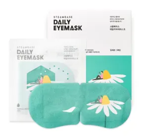 Steambase Daily Eye Mask Camomile Crown 5 Sheets Dry Fatigue Eye Steam Hot Pack Sleep