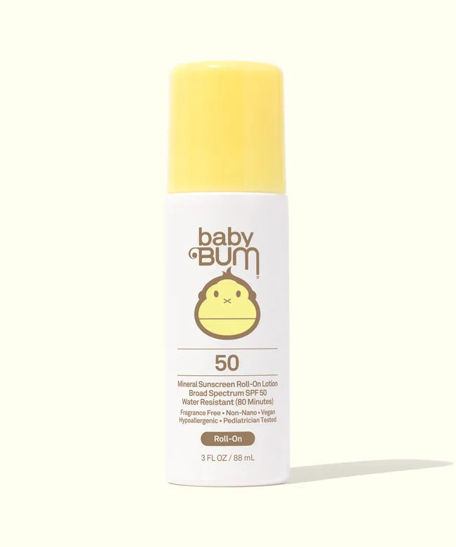 Sun Bum Baby Bum Mineral SPF 50 Roll-On Sunscreen