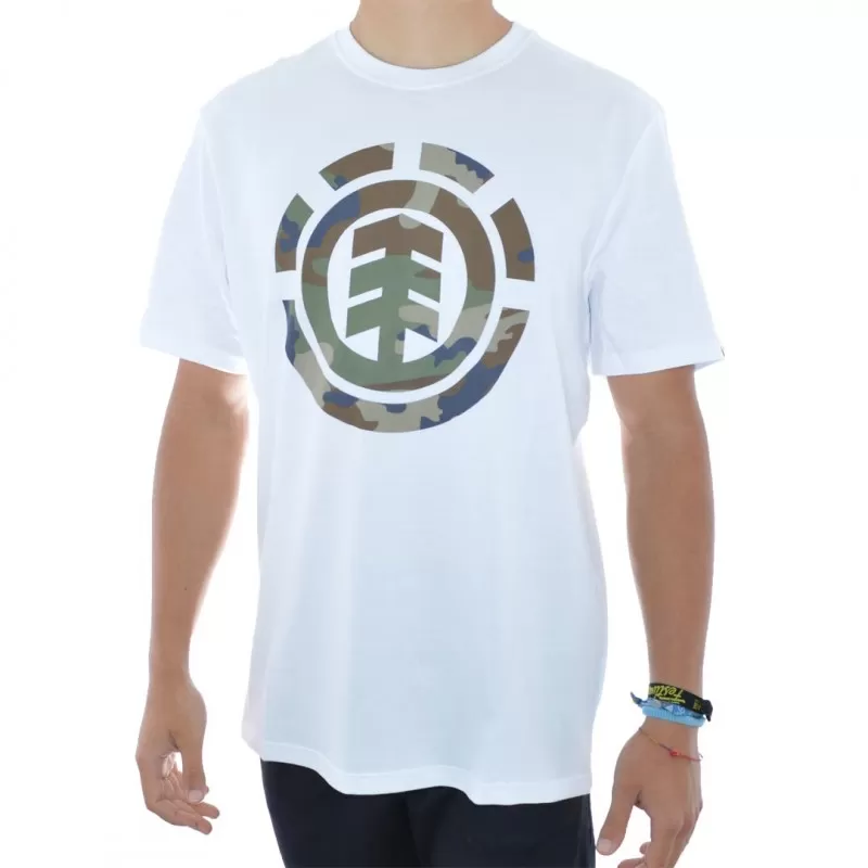 T-Shirt Element Foundation Icon - White