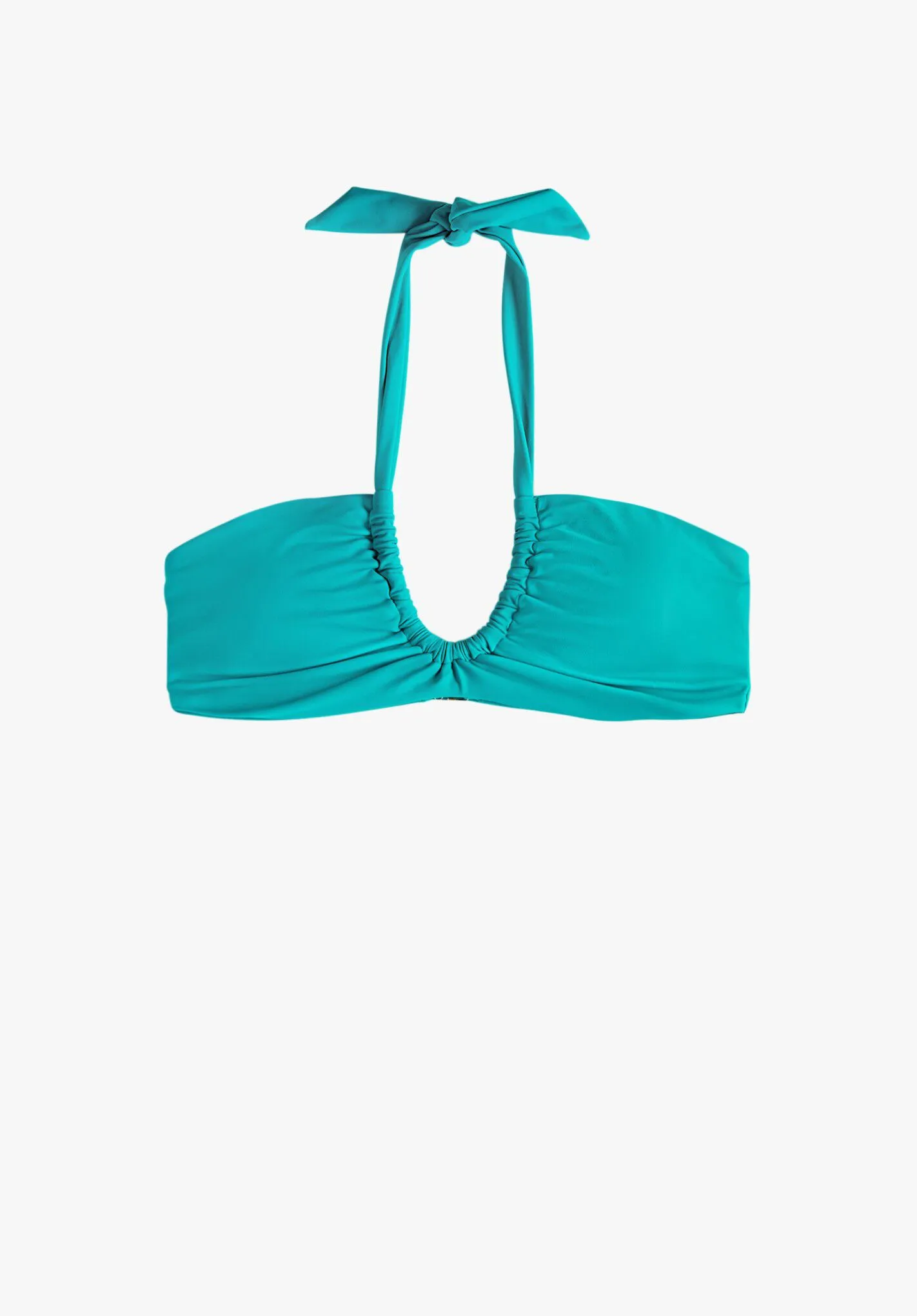 Twisted Halterneck Bikini Top