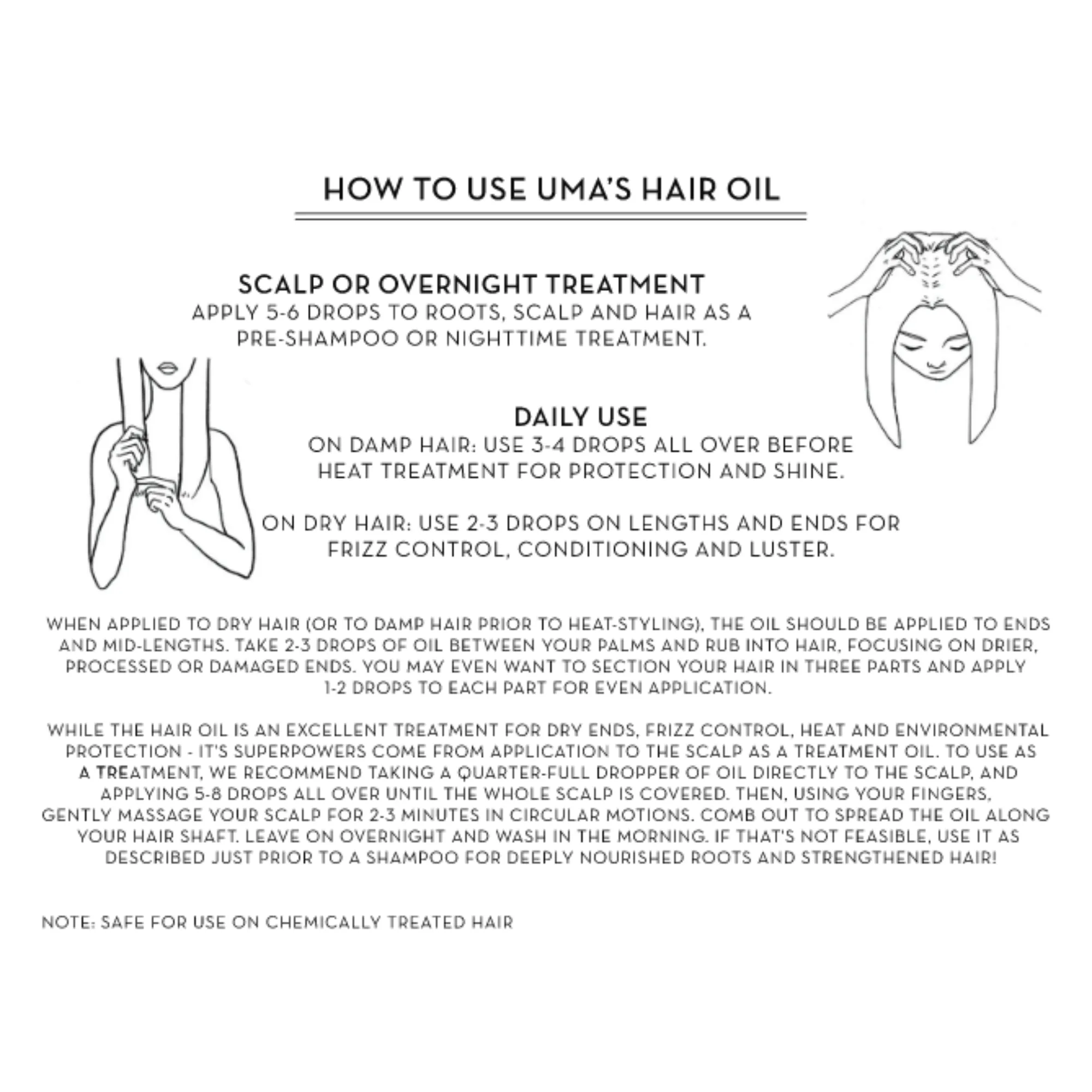 UMA Intensely Nourishing Hair Oil