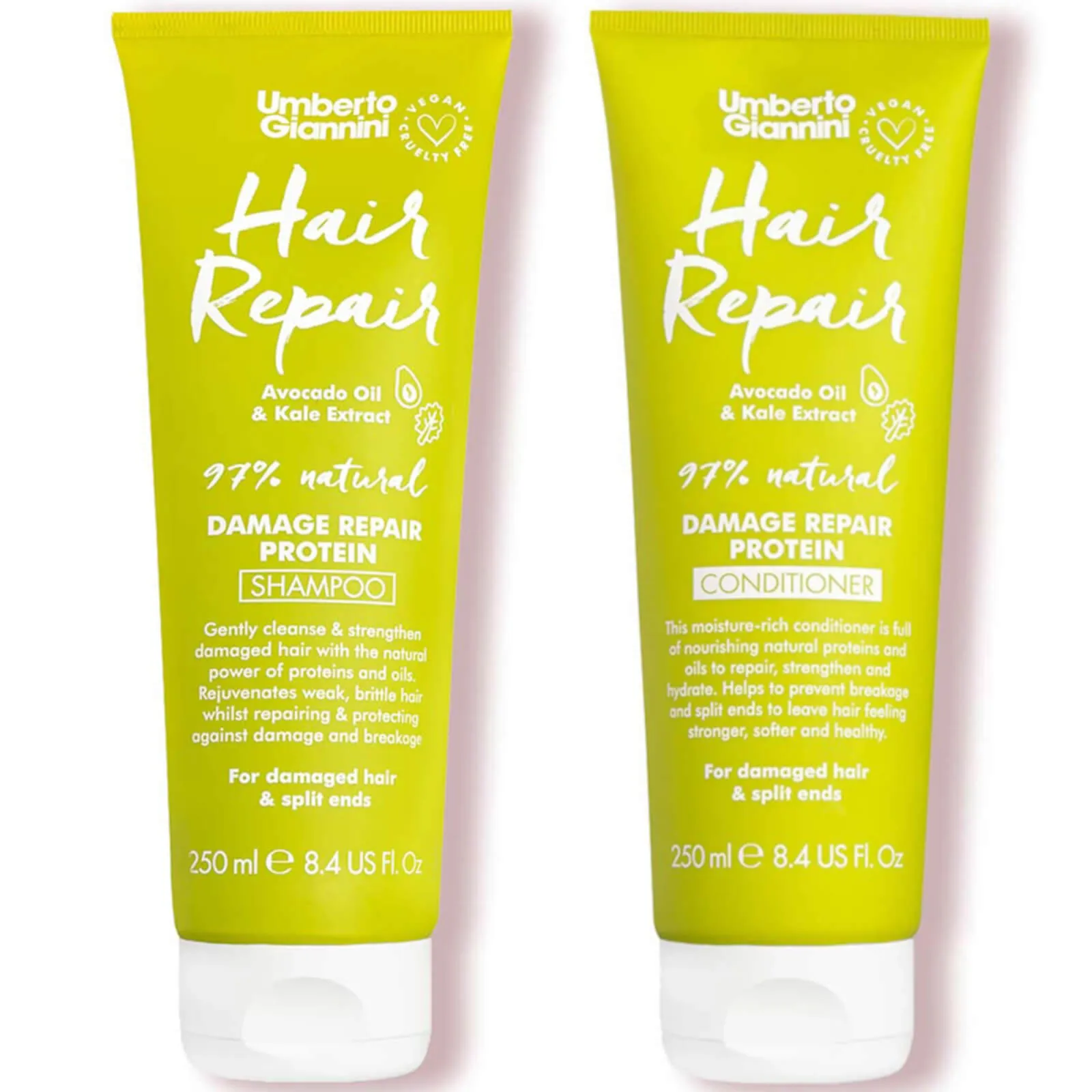 Umberto Giannini Hair Repair Shampoo and Conditioner Duo