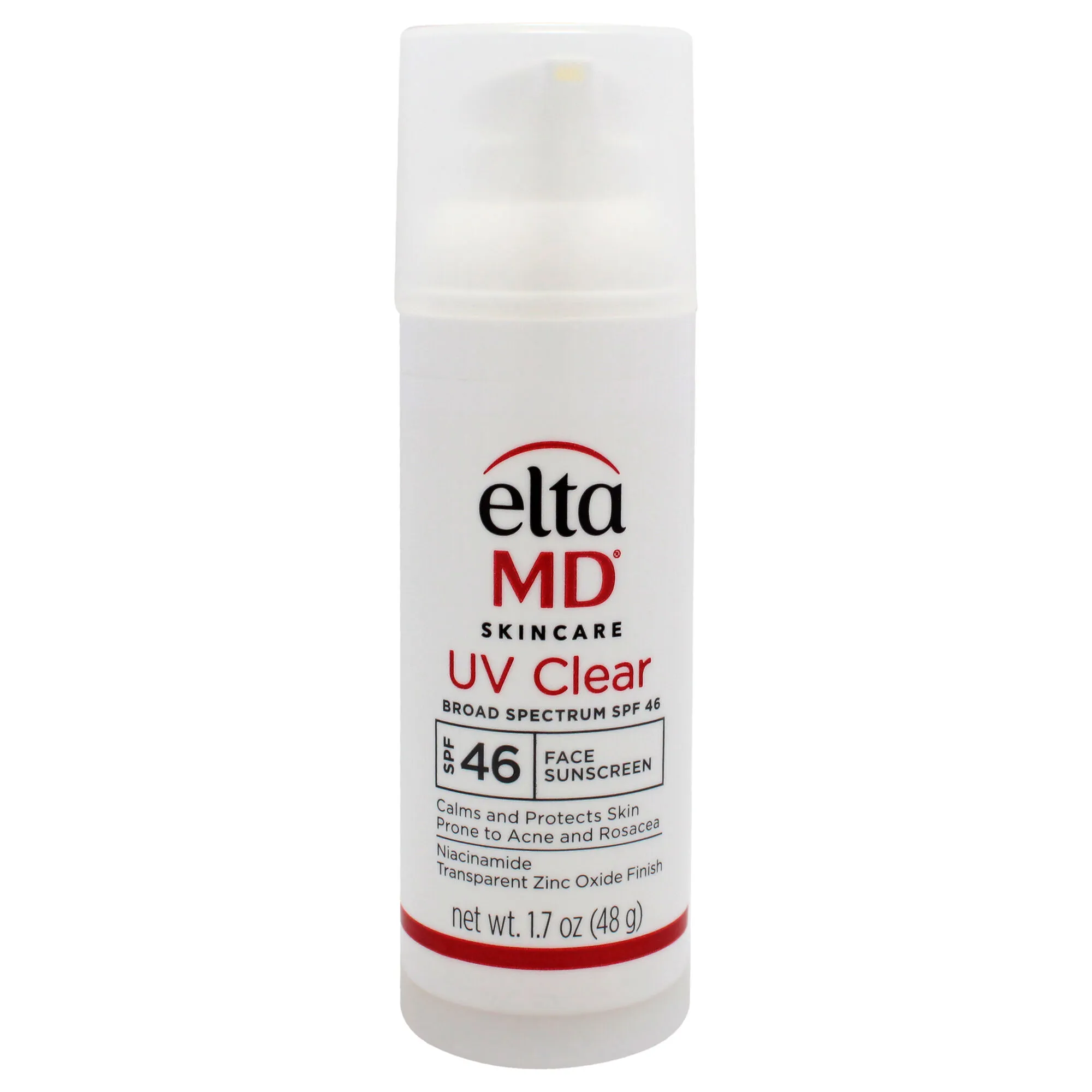 UV Clear Facial Sunscreen SPF 46 by EltaMD for Unisex - 1.7 oz Sunscreen