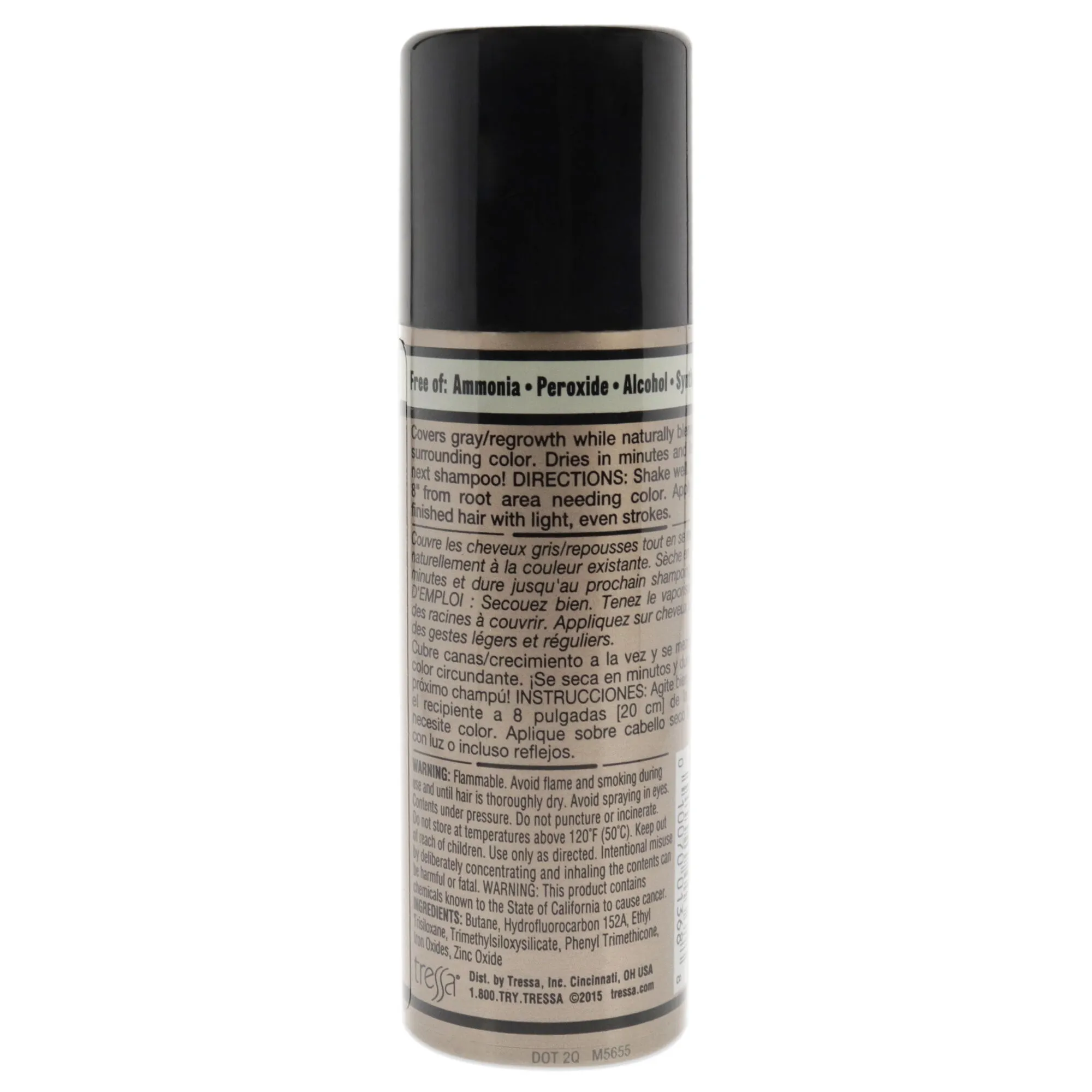 Watercolors Root Concealer - Platinum by Tressa for Unisex - 2 oz Hair Color Spray