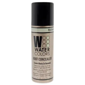 Watercolors Root Concealer - Platinum by Tressa for Unisex - 2 oz Hair Color Spray