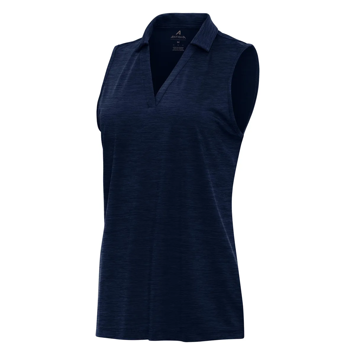 Womens Layout Sleeveless Polo