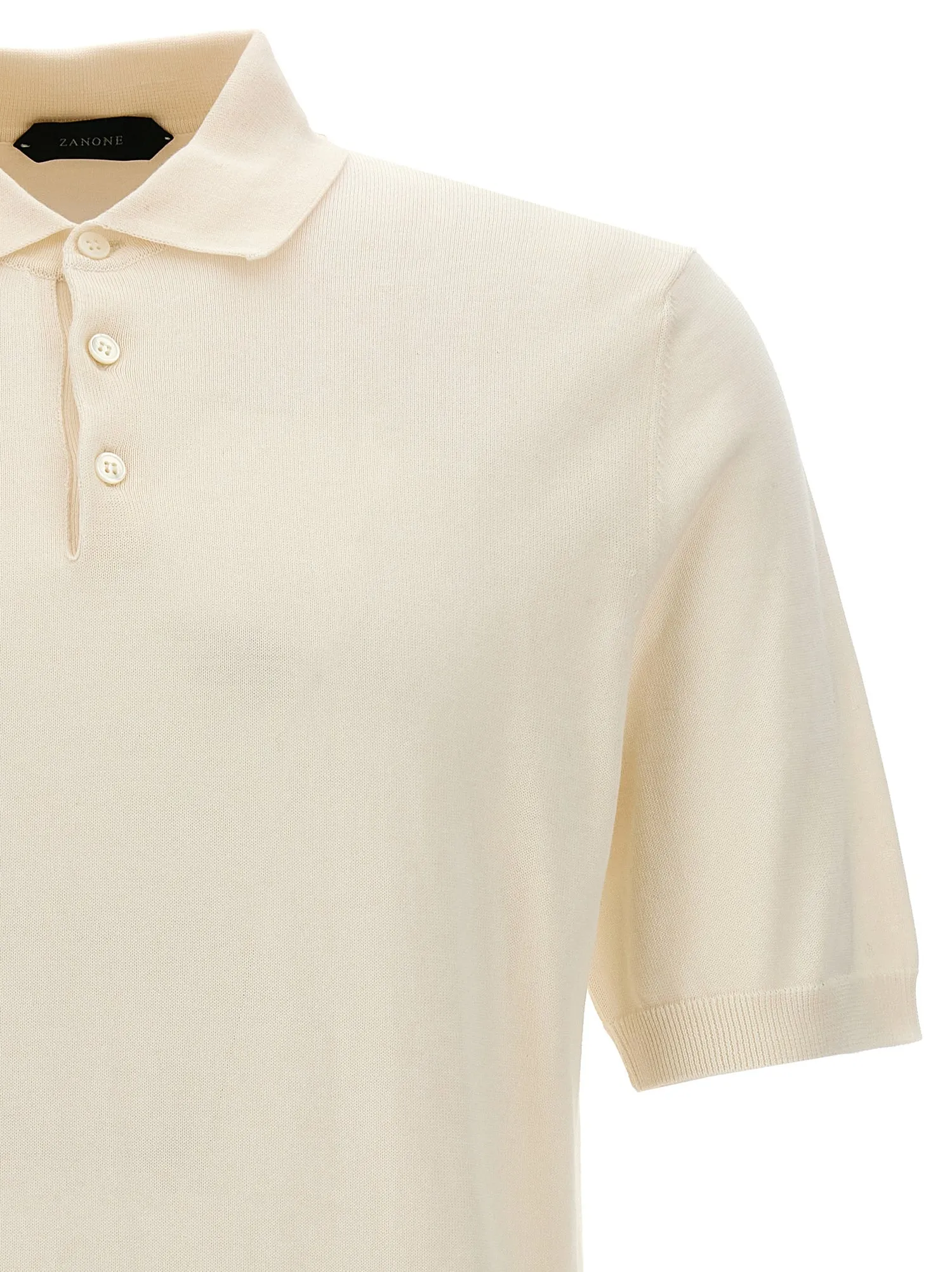 Zanone    Zanone Cotton Polo Shirt